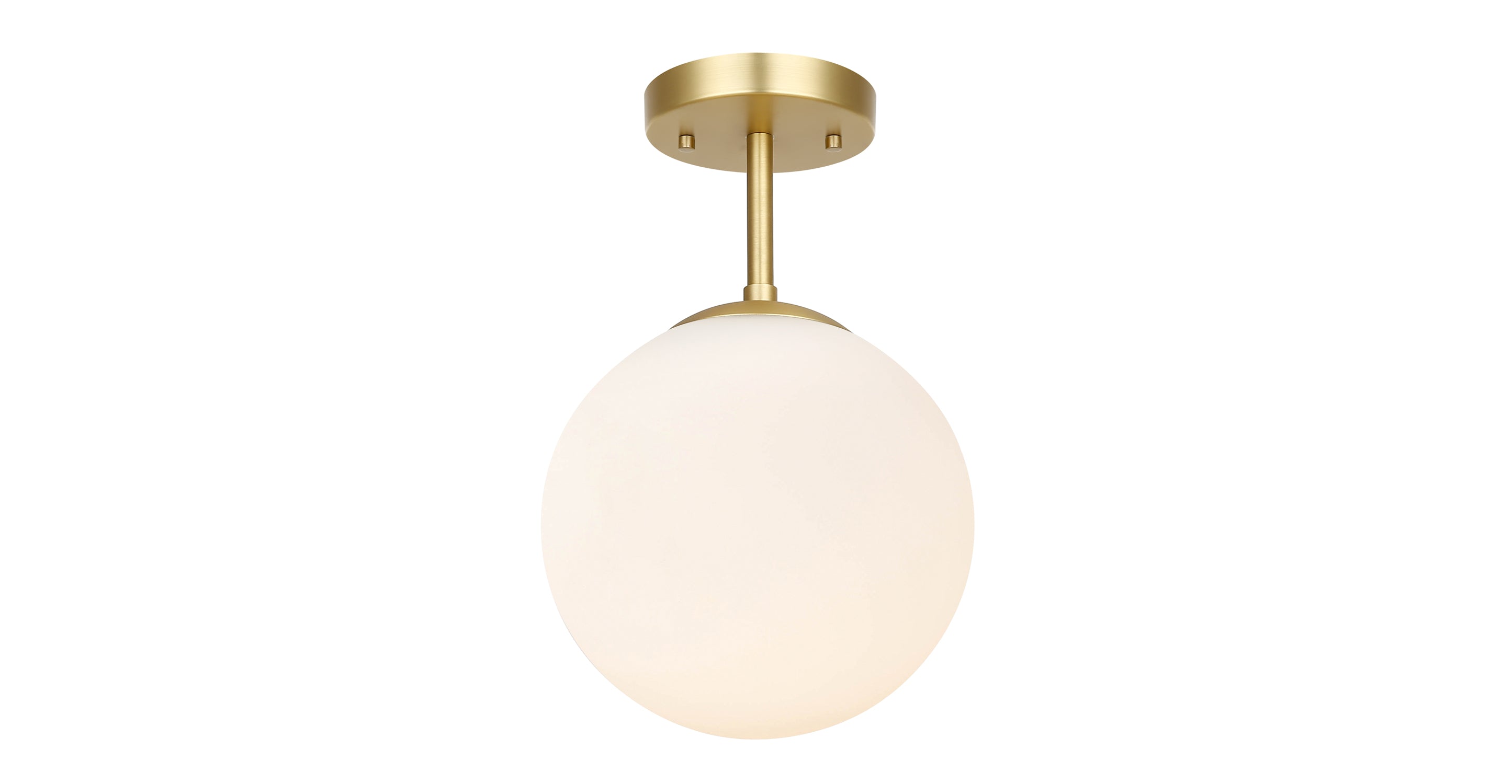 Modern Zeno Globe Ceiling Light Fixture - 12