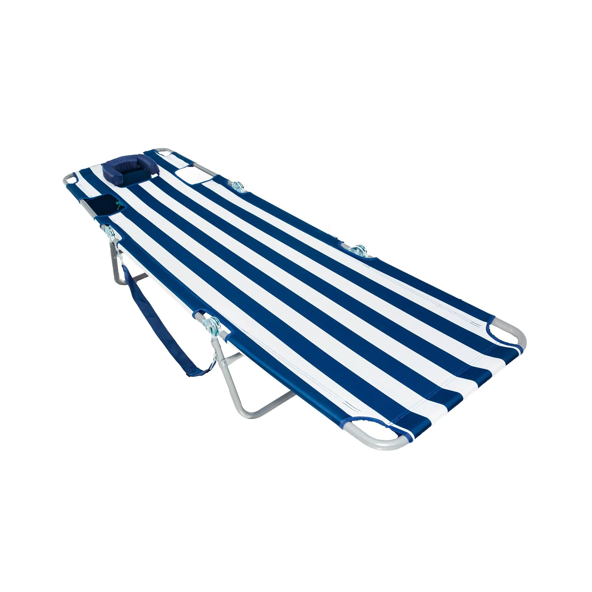 Premium Ostrich Chaise Lounge - Foldable Portable Sun Lounger for Beach, Poolside & Outdoor Relaxation (3-Pack) - Perfect for Vacation, Backyard & Patio Use