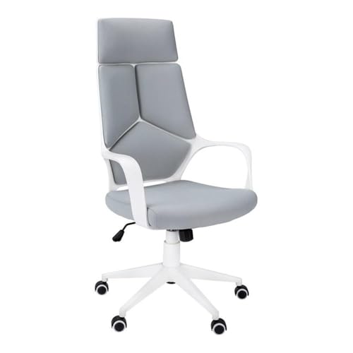 Grey Fabric/White