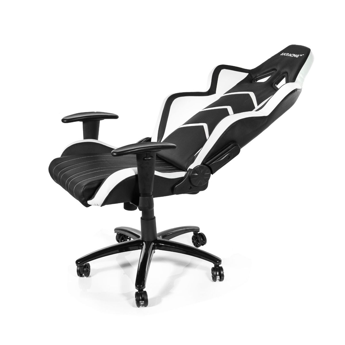 AKRacing Pro Gaming Chair - Ergonomic Office & Racing Style Chair with Adjustable Height, Lumbar Support - Black & White for PC, Console, and Esports Gamers - Perfect for Gaming, Streaming, and Long Work Sessions