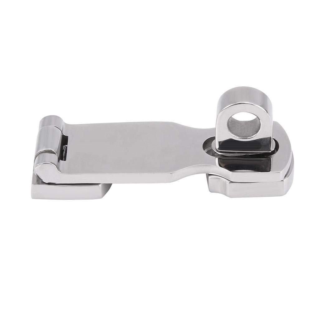 75MM Stainless Steel Marine Hatch Fastener - Boat Deck Hardware, Anti-Rattle Locker Clamp for Secure Storage | Perfect for Sailboats, Yachts & Fishing Boats