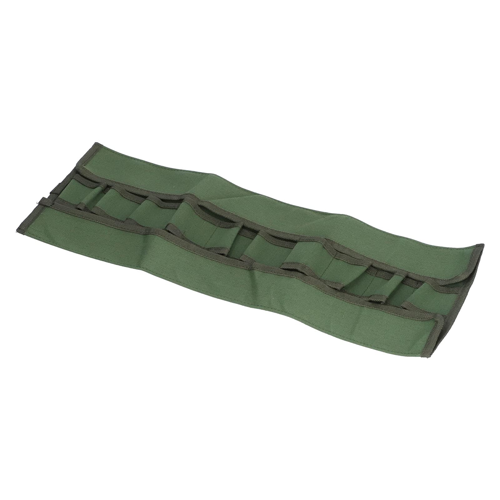 FAEG Bonsai Tool Storage Bag - Lightweight & Sturdy Tool Roll Organizer for Bonsai Tools, Wrenches & Gardening Equipment | Compact Space-Saving Design for Home, Workshop & Outdoor Use (Green)