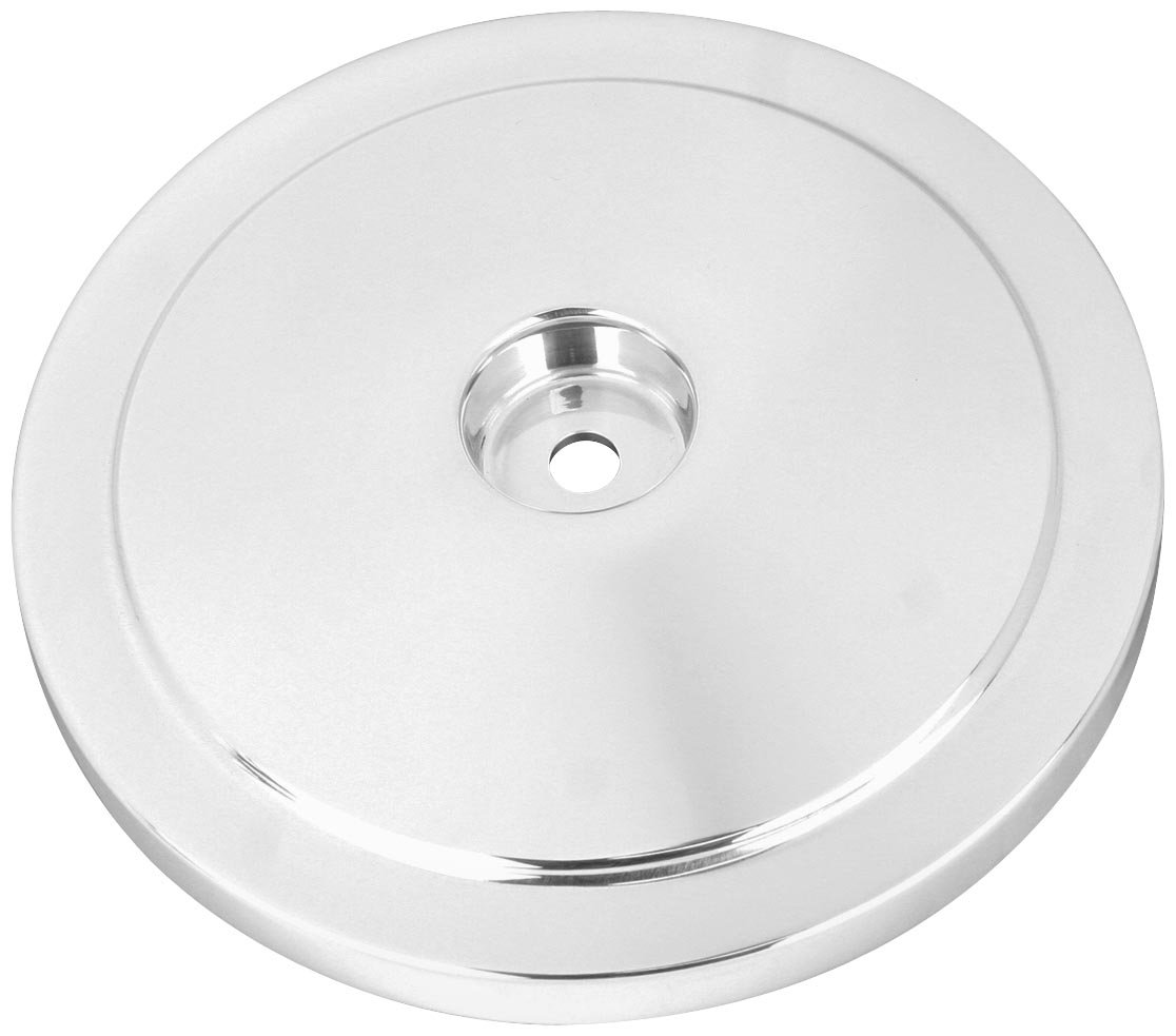 S&S Cycle Billet Domed Bobber Air Cleaner Cover - Chrome Finish, Universal Fit for Harley Davidson Motorcycles - Perfect for Custom Bike Builds & Vintage Restoration Projects