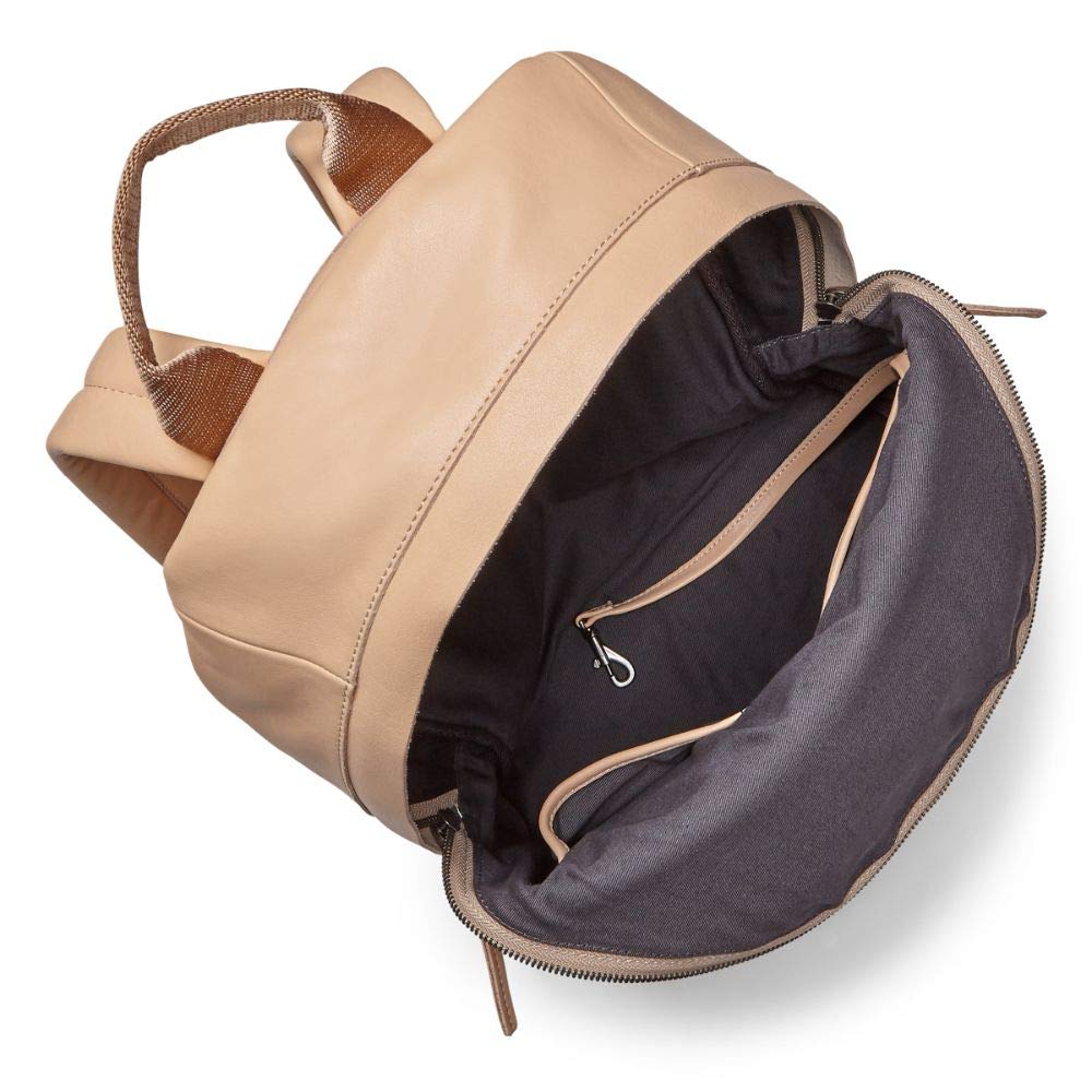 ECCO Men's Casper Small Backpack - Lightweight Travel Backpack for Work & School, Tan, One Size | Perfect for Commuting, Hiking & Everyday Use