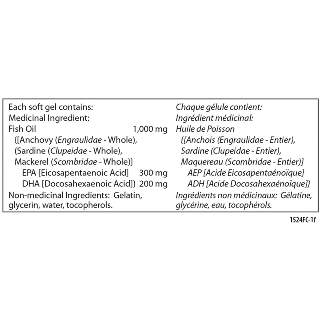 Carlson Labs Super Omega-3 Gems Fish Oil 1200mg - 250 Softgels for Heart Health & Brain Function | Supports Joint & Immune System | Dietary Supplement for Adults
