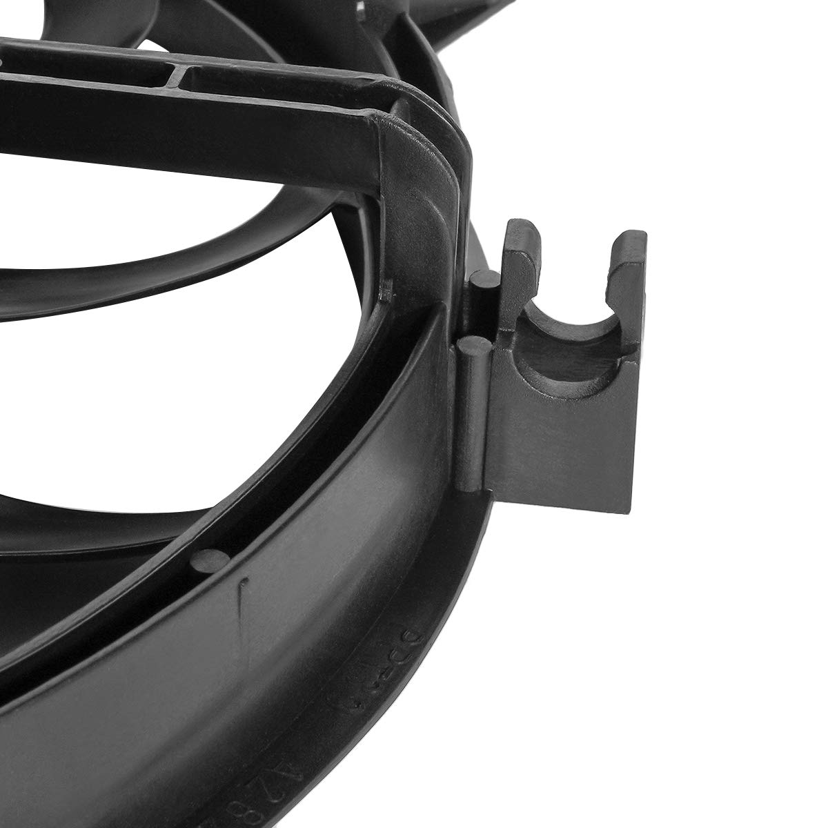DNA MOTORING OEM-RF-0249 Factory Style Radiator Cooling Fan Assembly - Direct Replacement for Infiniti Ex35 Fx35 Fx50 G25 G35 G37 M35h M37 Q40 Q60 Q70 Q70l Qx50 Qx70 & Nissan 370z - Black - Perfect for Engine Cooling & Overheating Prevention