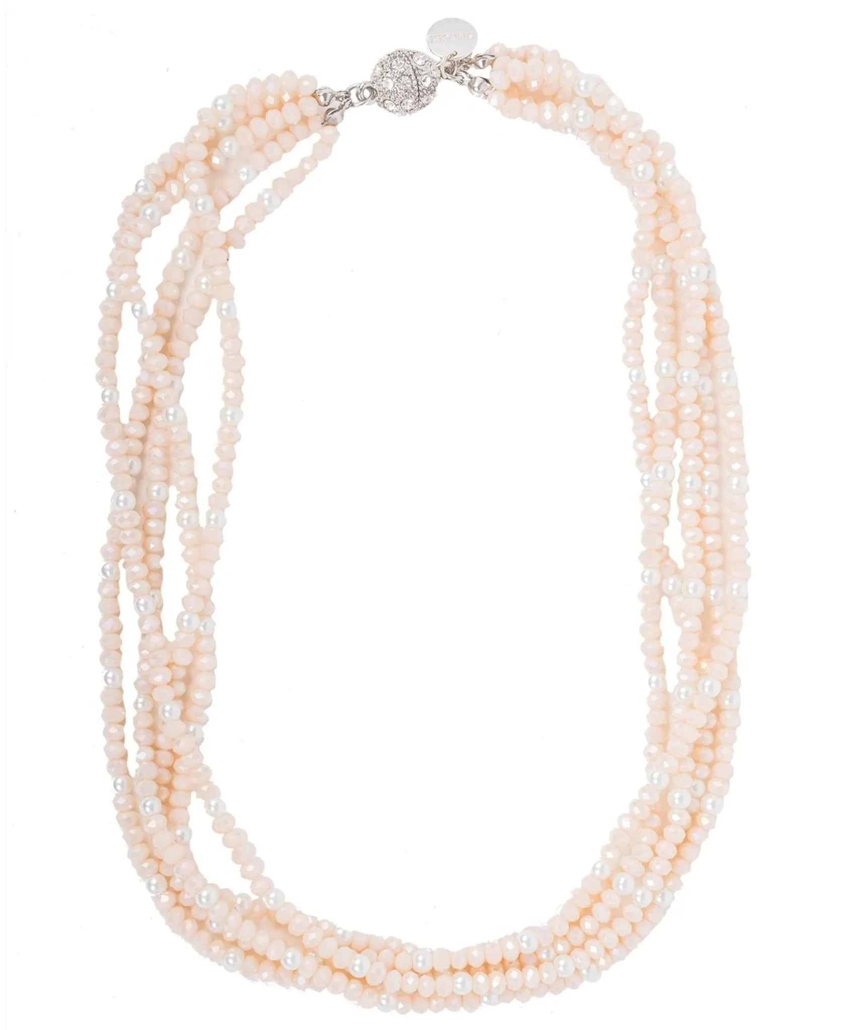 Elegant Short Crystal Pearl Necklace for Women - Perfect for Weddings, Parties & Everyday Wear