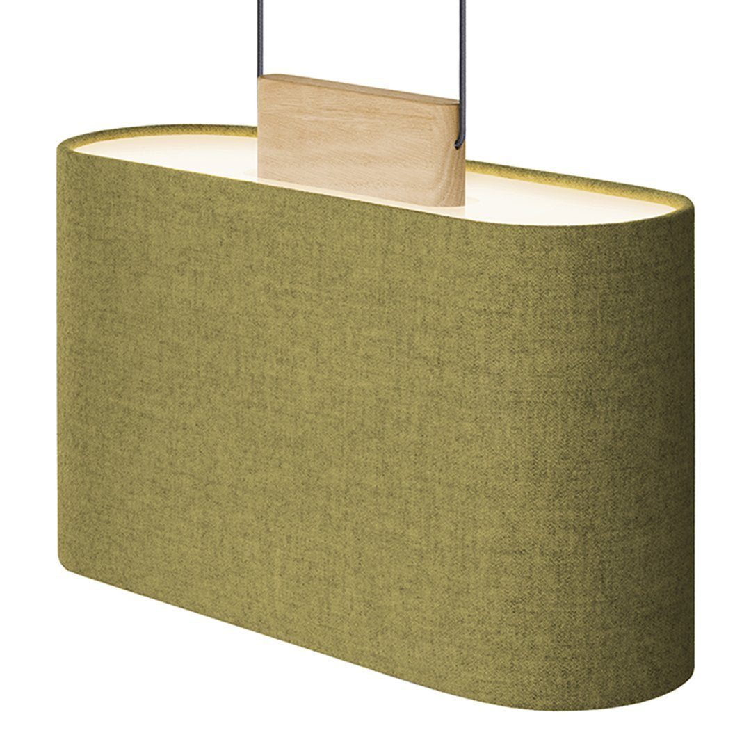 Brad Ascalon Belmont Pendant Pablo - Modern Minimalist Glass Pendant Light for Dining Room, Kitchen Island & Bedroom Lighting