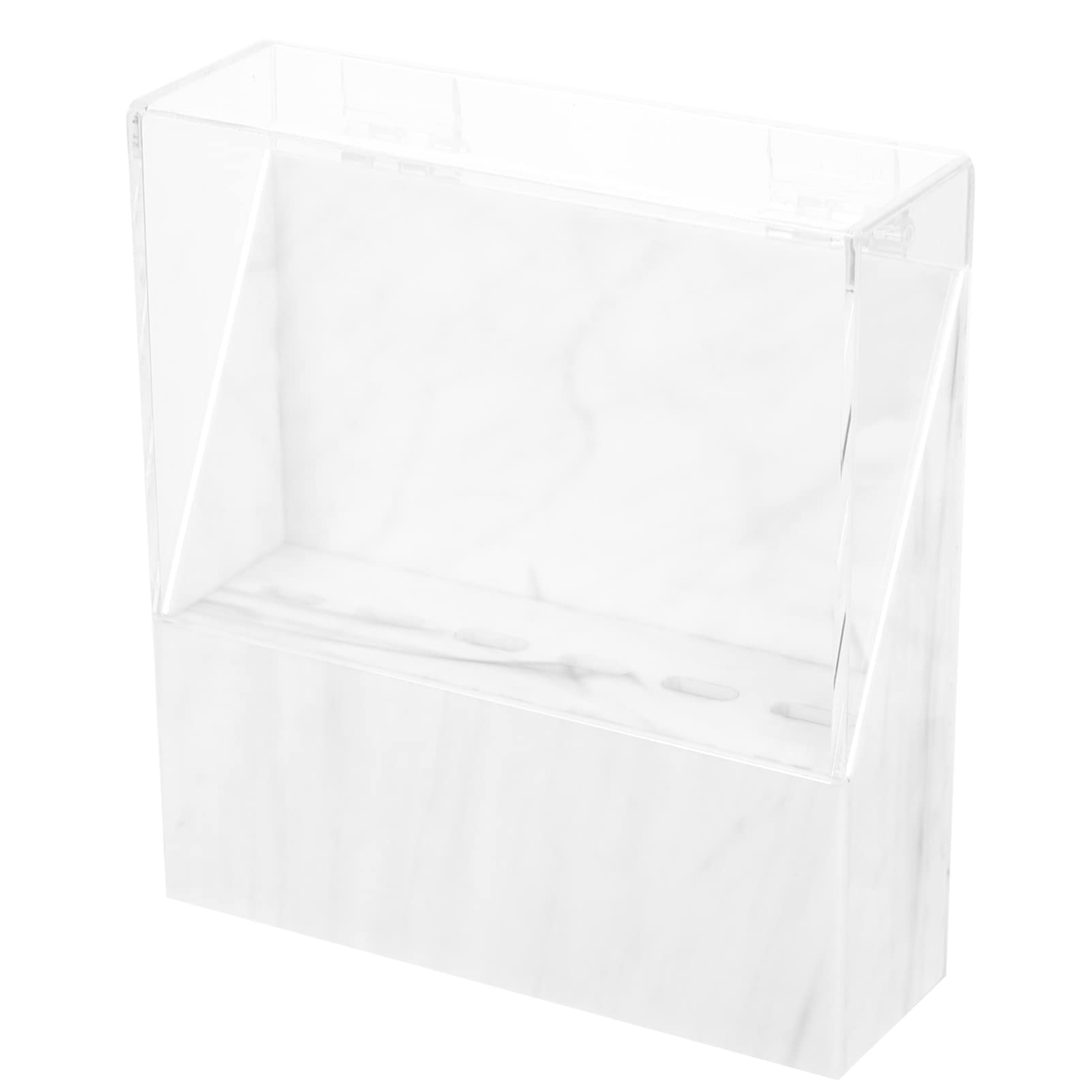 SHERCHPRY Acrylic Eyelash Extension Storage Rack & Holder - White Beauty Stand for Salon & Home Use - Organize Lash Tools & Extensions