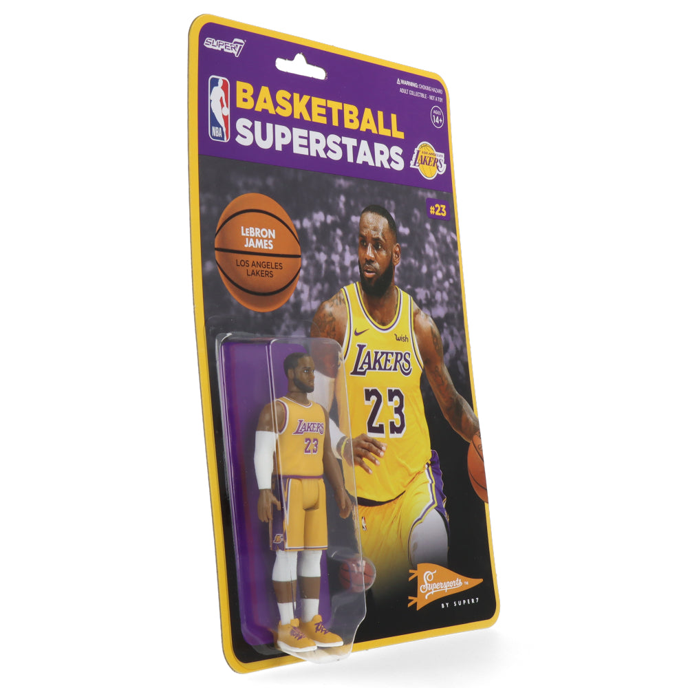 Lebron James Los Angeles Lakers NBA Action Figure - Collectible Basketball Player Toy for Fans, Kids & Adults - Perfect for Display, Gifts & Game Room Decor