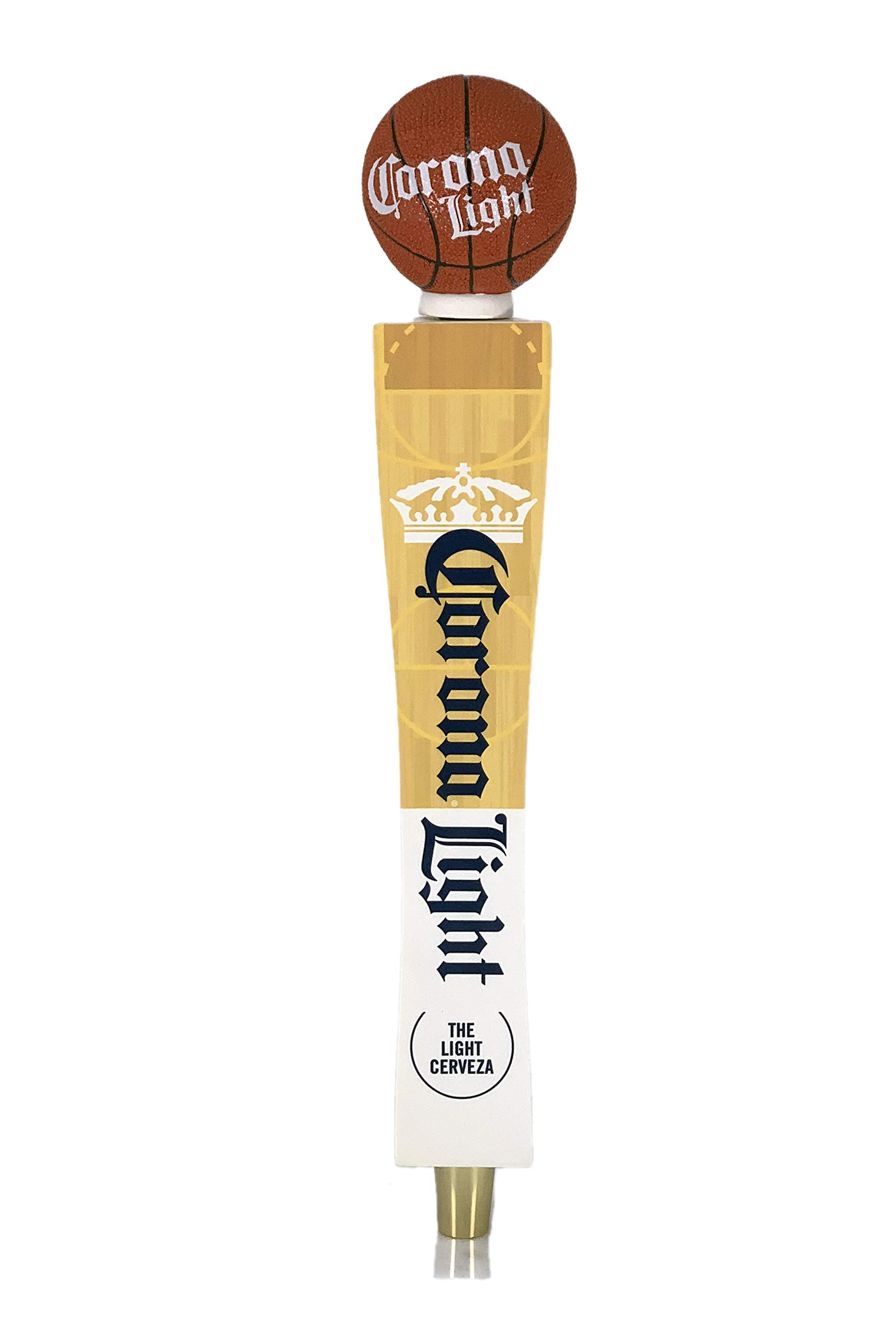 Corona Light Beer Basketball-Themed Tap Handle - Perfect for Home Bars, Man Caves, and Sports-Themed Parties
