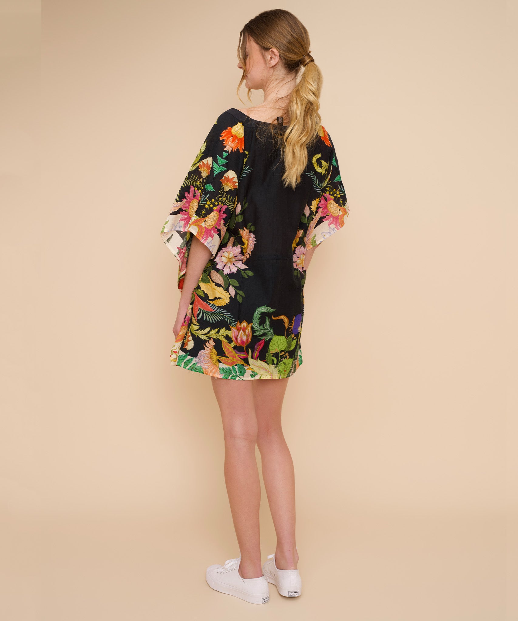 Oasis Butterfly Caftan - Flowy Boho Maxi Dress for Women | Beach Cover Up, Summer Vacation, Pool Party & Festival Outfit