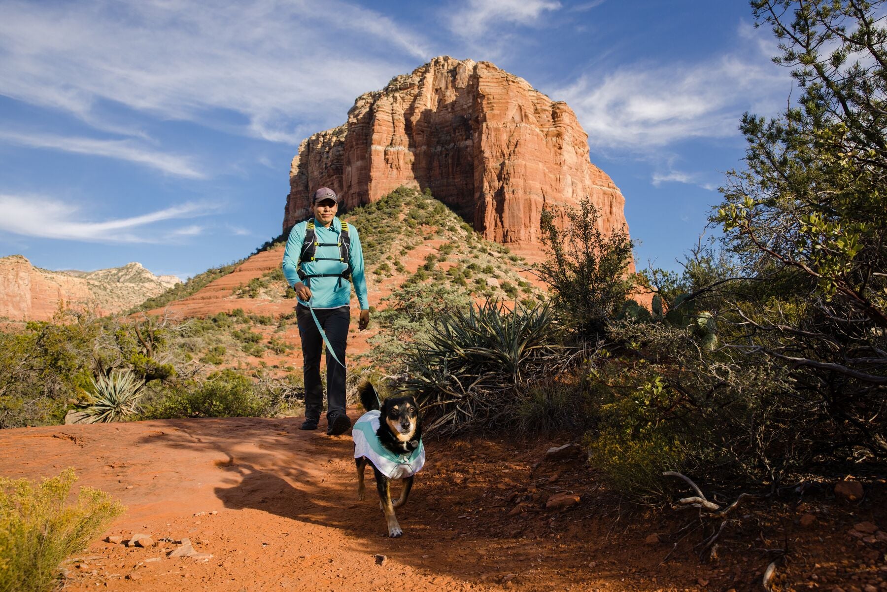 Ruffwear® Swamp Cooler Vest - Sage Green Cooling Dog Vest for Hot Weather | Outdoor Hiking, Running & Summer Adventures
