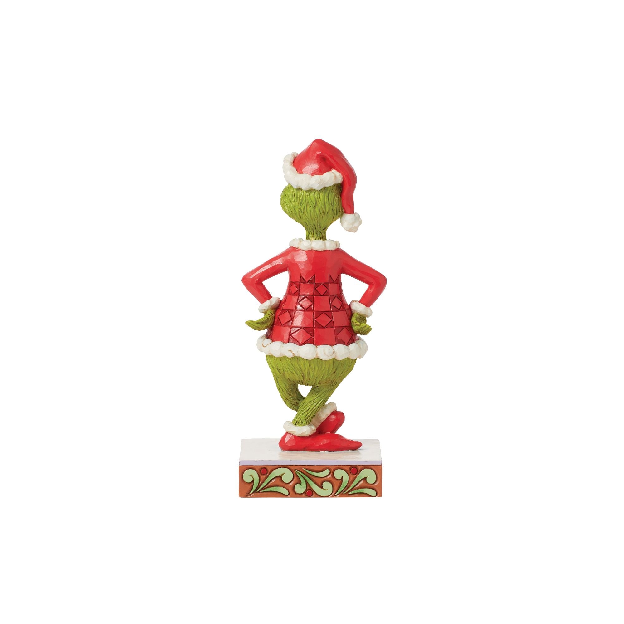 The Grinch Standing with Hands on Hips - Fun Christmas Decoration for Home, Office & Holiday Parties