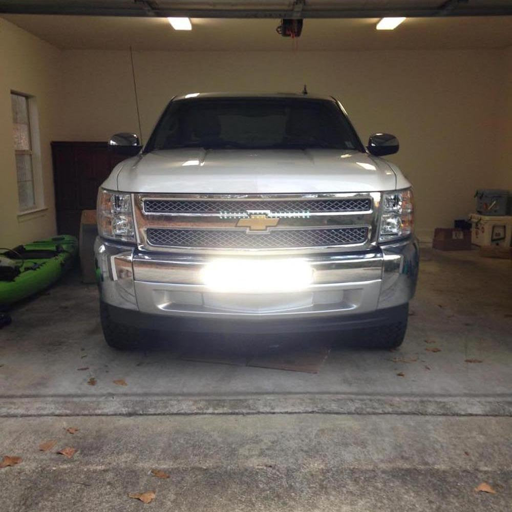 120W 20 LED Light Bar with Mounting U Bracket & Wiring Kit - Waterproof Off Road Lights for Truck, SUV, Jeep, 4x4, ATV - Perfect for Night Driving, Camping & Off-Road Adventures
