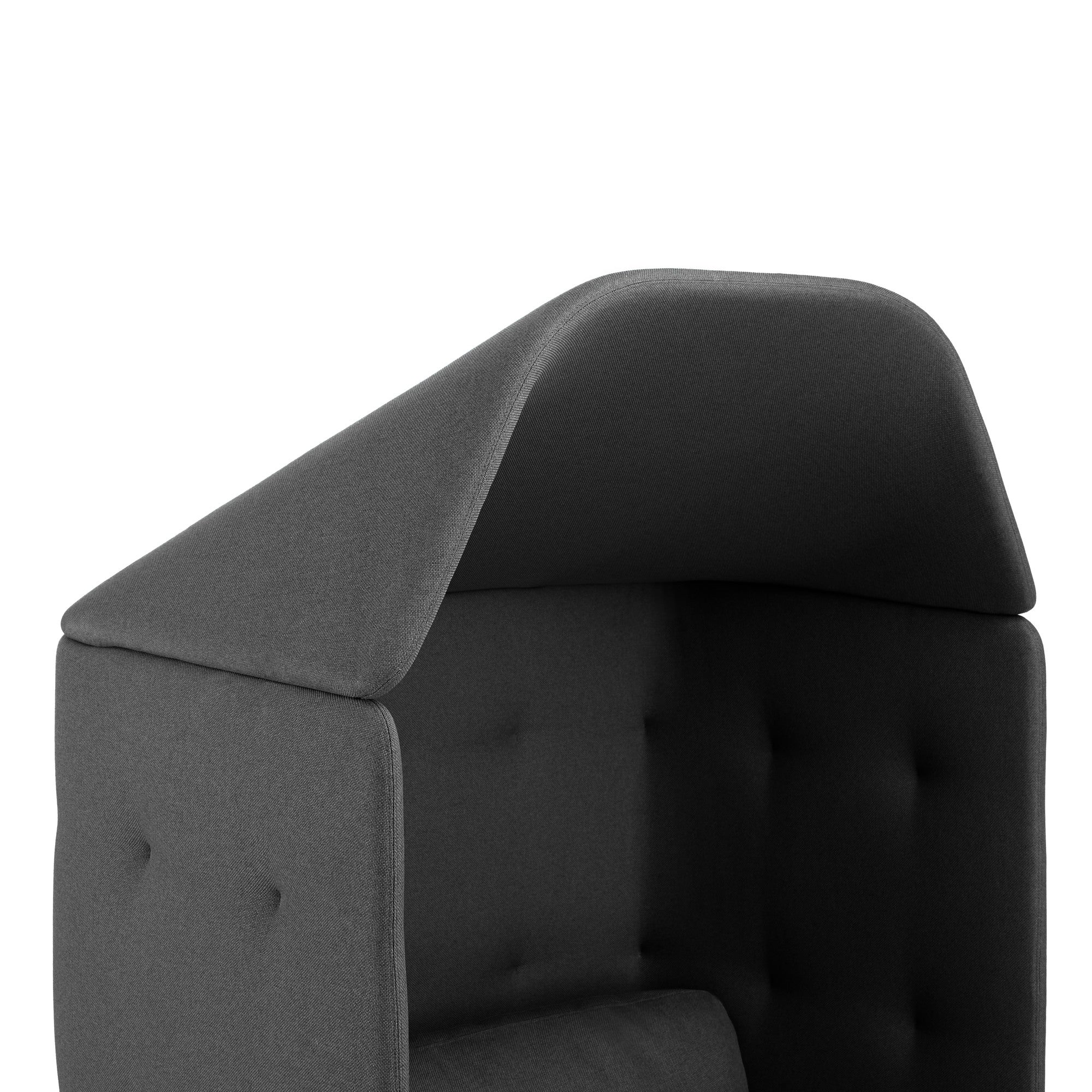 QT Privacy Lounge Chair with Canopy - Outdoor Patio Sunshade Recliner for Poolside, Beach & Garden Relaxation | Comfortable Sunbathing & Reading Chair