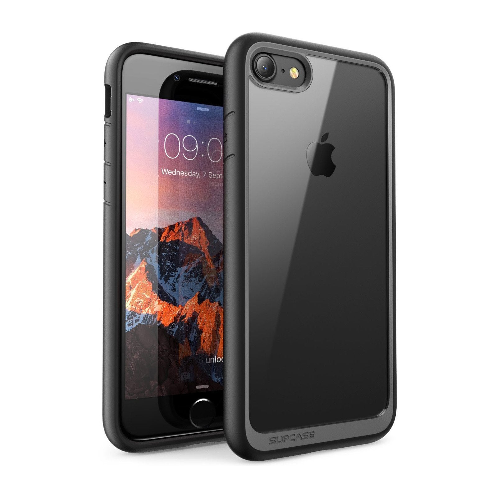 iPhone 7 Unicorn Beetle Pro Series Case - Rugged Protective Cover with Built-in Screen Protector | Shockproof & Drop Protection | Perfect for Outdoor Activities, Travel & Daily Use (Black)