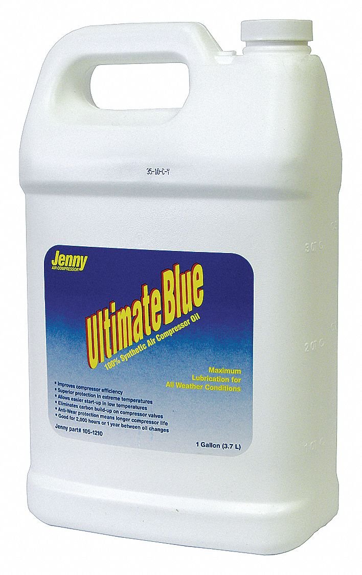 Premium Synthetic Compressor Oil - 1 Gallon | High-Performance Lubricant for Air Compressors & HVAC Systems | Ideal for Industrial, Automotive & Home Use