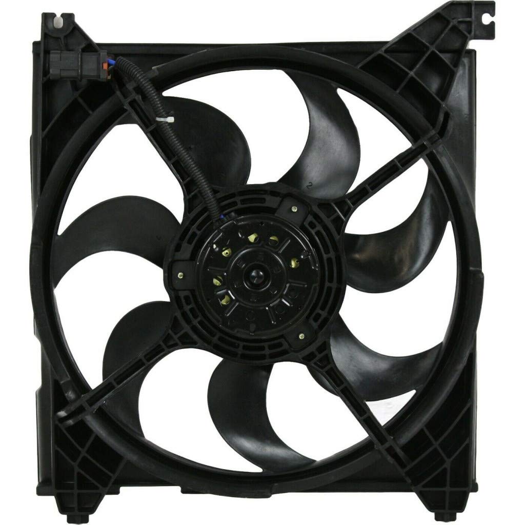 Hyundai Santa Fe Radiator Fan Assembly Replacement 2001-2006 - Compatible with 2.4L & 2.7L Engine Models - Fits HY3115108, 25386-26200, 25231-38000, 25350-26000 - Perfect for Cooling System Repair & Maintenance