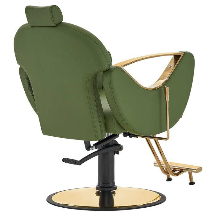 Gabriel Barber Chair - Professional Adjustable Salon Styling Chair for Hairdressers & Barbers - Perfect for Home & Salon Use