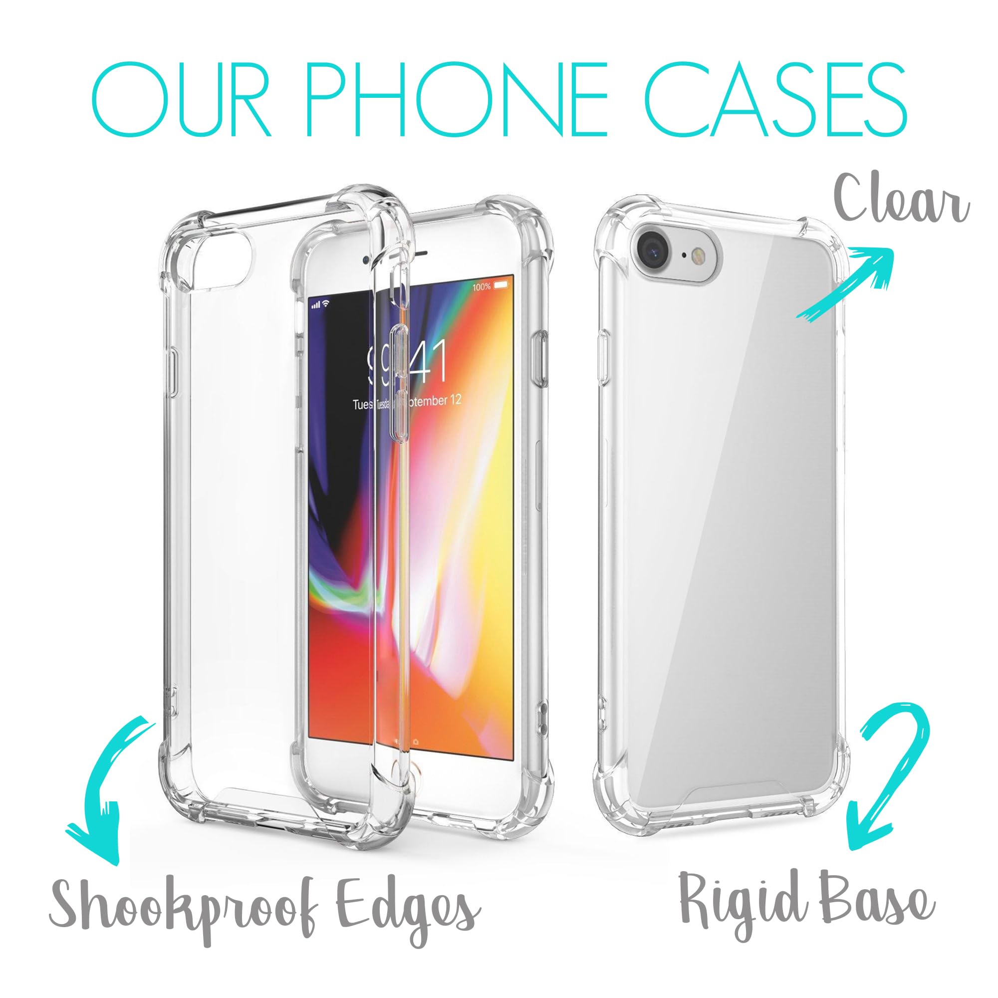 Custom Evil Eye Protective Phone Case for iPhone 14/15 Pro - Slim Fit Heavy Duty Cover with Bling Design | Perfect for Everyday Protection & Fashion Statement