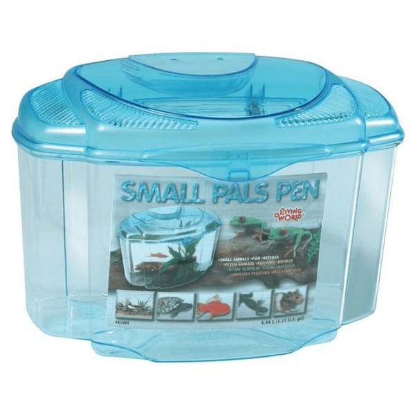Living World Small Pals Pen - Small Animal Playpen for Hamsters, Guinea Pigs & Rabbits - Portable Pet Play Yard for Indoor & Outdoor Use - Perfect for Playtime, Exercise & Safe Exploration