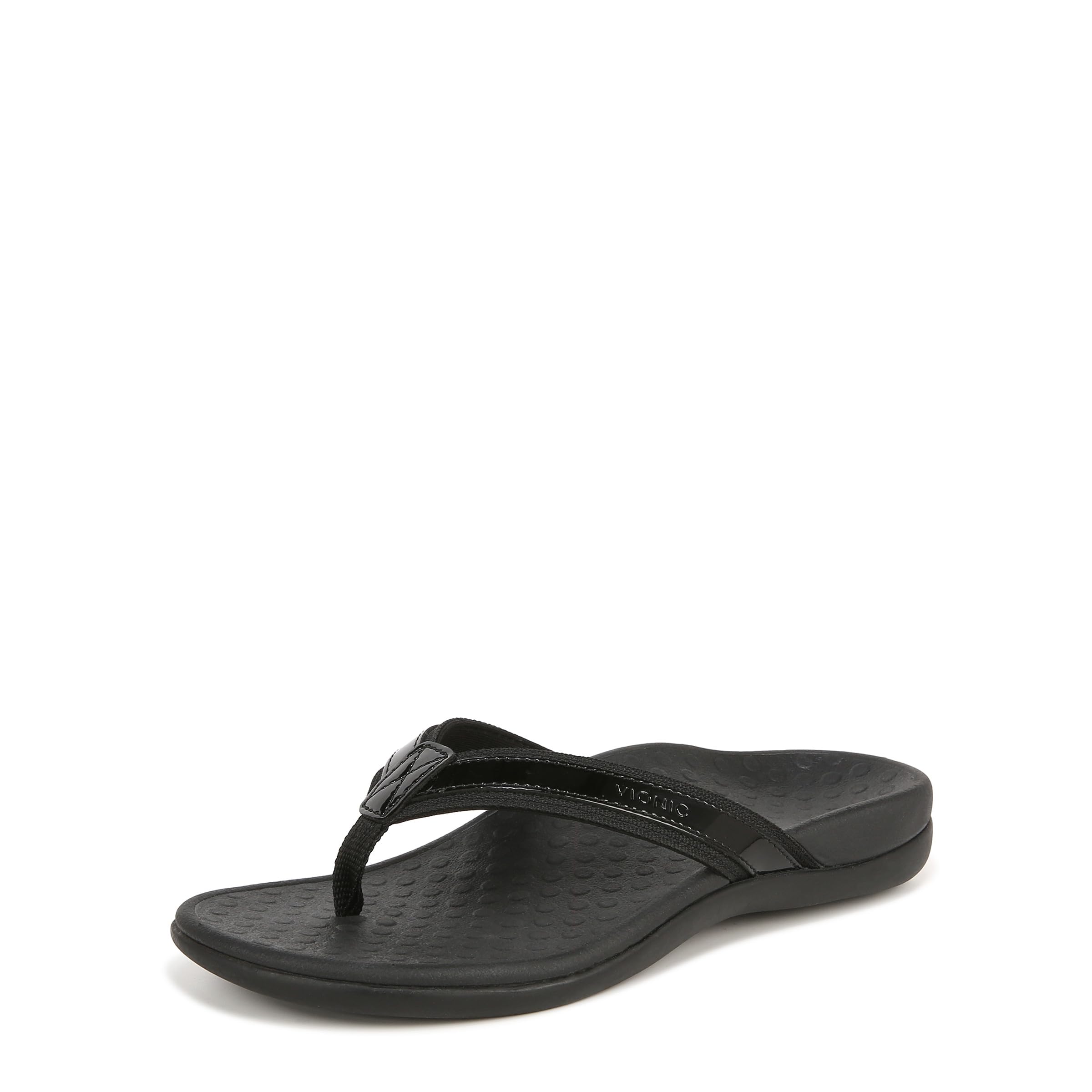 Vionic Women's Tide Toe Post Sandals - Orthotic Arch Support, Comfortable & Stylish Flip Flops for Walking, Travel & Beach Wear