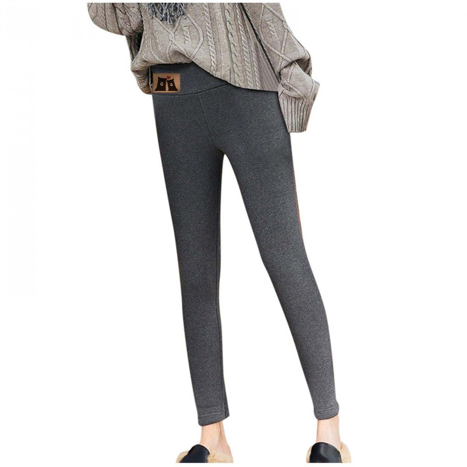 TARIENDY Fleece Lined Leggings for Women - Plus Size Winter Warm High Waist Tummy Control Workout Leggings with Pockets | Yoga, Running, Casual Wear & Cold Weather Outfits