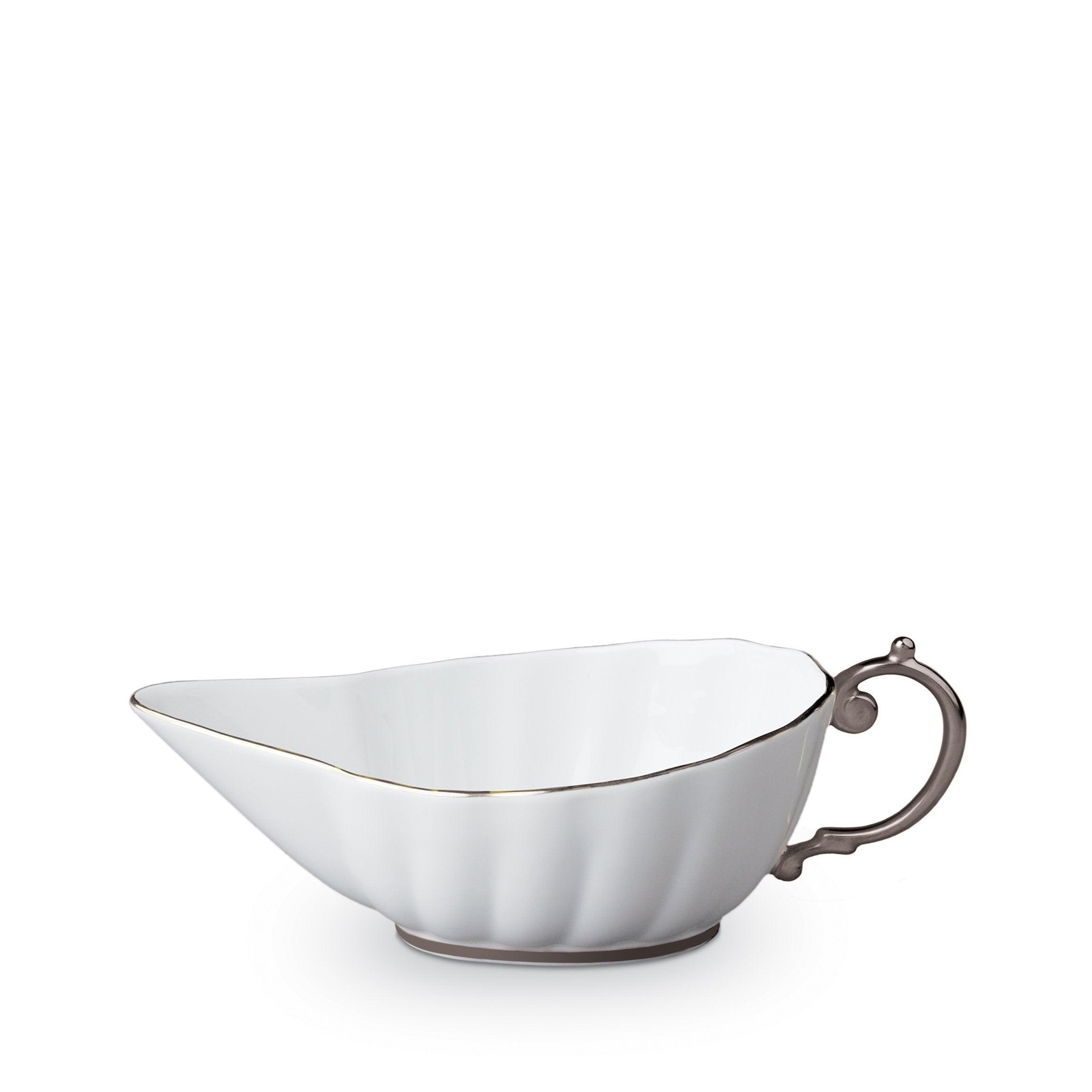 Premium Aegean Sauce Boat - Elegant Ceramic Gravy Boat for Dining & Entertaining - Perfect for Thanksgiving, Christmas & Dinner Parties