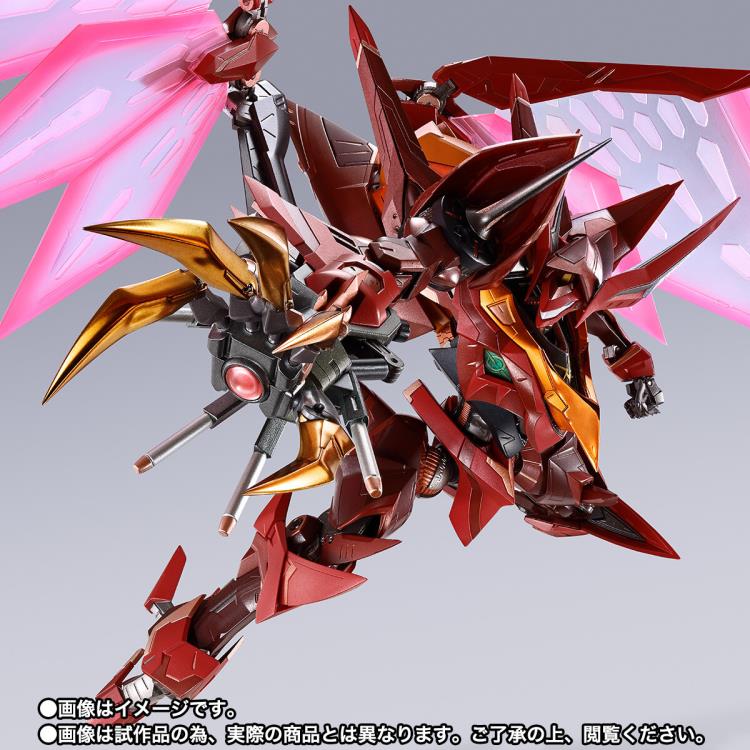 Bandai Metal Build Dragon Scale Code Geass: Lelouch of the Rebellion R2 Guren SEITEN Eight Elements Action Figure - Anime Collectible for Display & Gifting | Perfect for Anime Fans, Model Collectors & Home Decor