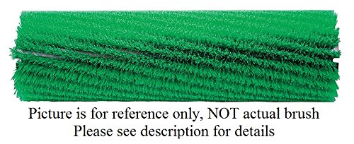32 Inch Nylon Cylindrical Brush for Factory Cleaning - Durable Industrial Scrub Brush for Heavy-Duty Floors, Walls, and Equipment - Model 325-821N by Factory Cat - Perfect for Warehouses, Garages, and Manufacturing Plants