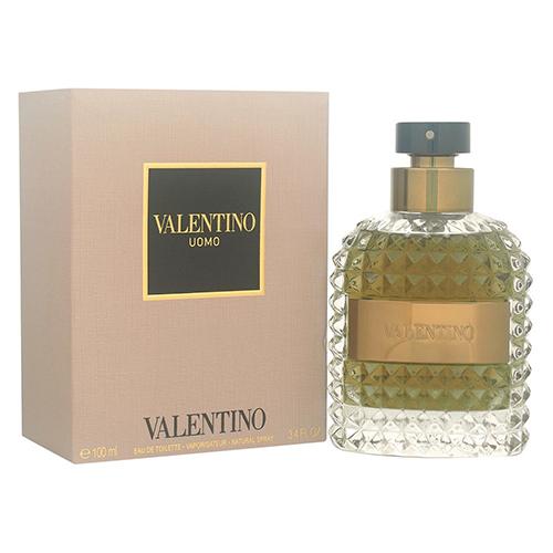 Valentino Uomo 100ml Eau de Toilette for Men - Fresh Woody Fragrance | Day & Night Wear, Office & Date Cologne, Gift for Him