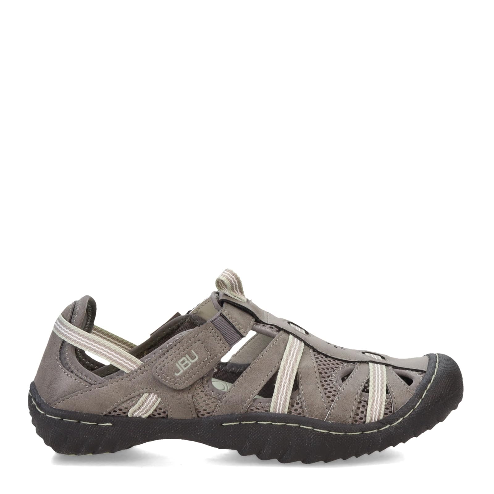 JBU Regional Water Ready Women's Outdoor Comfort Adjustable Closed Toe Water Shoes for Beach, Pool, and Kayaking