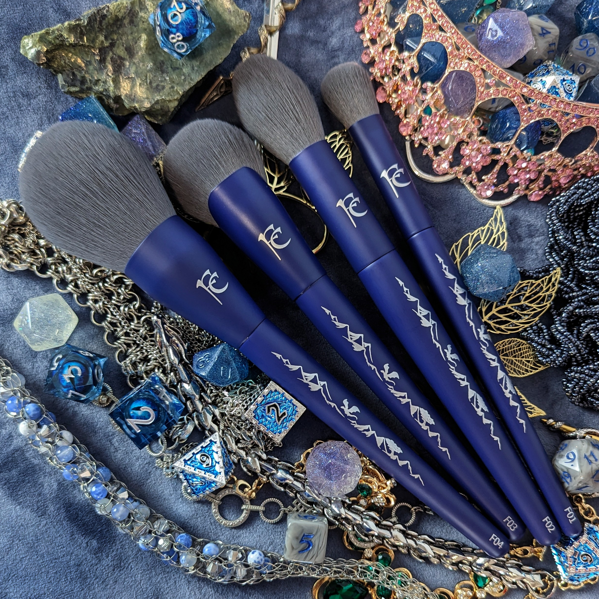 Ice Dragon Facial Cleansing Brush Set - Exfoliating & Deep Cleansing for Glowing Skin - Perfect for Daily Skincare Routine & Spa Treatments