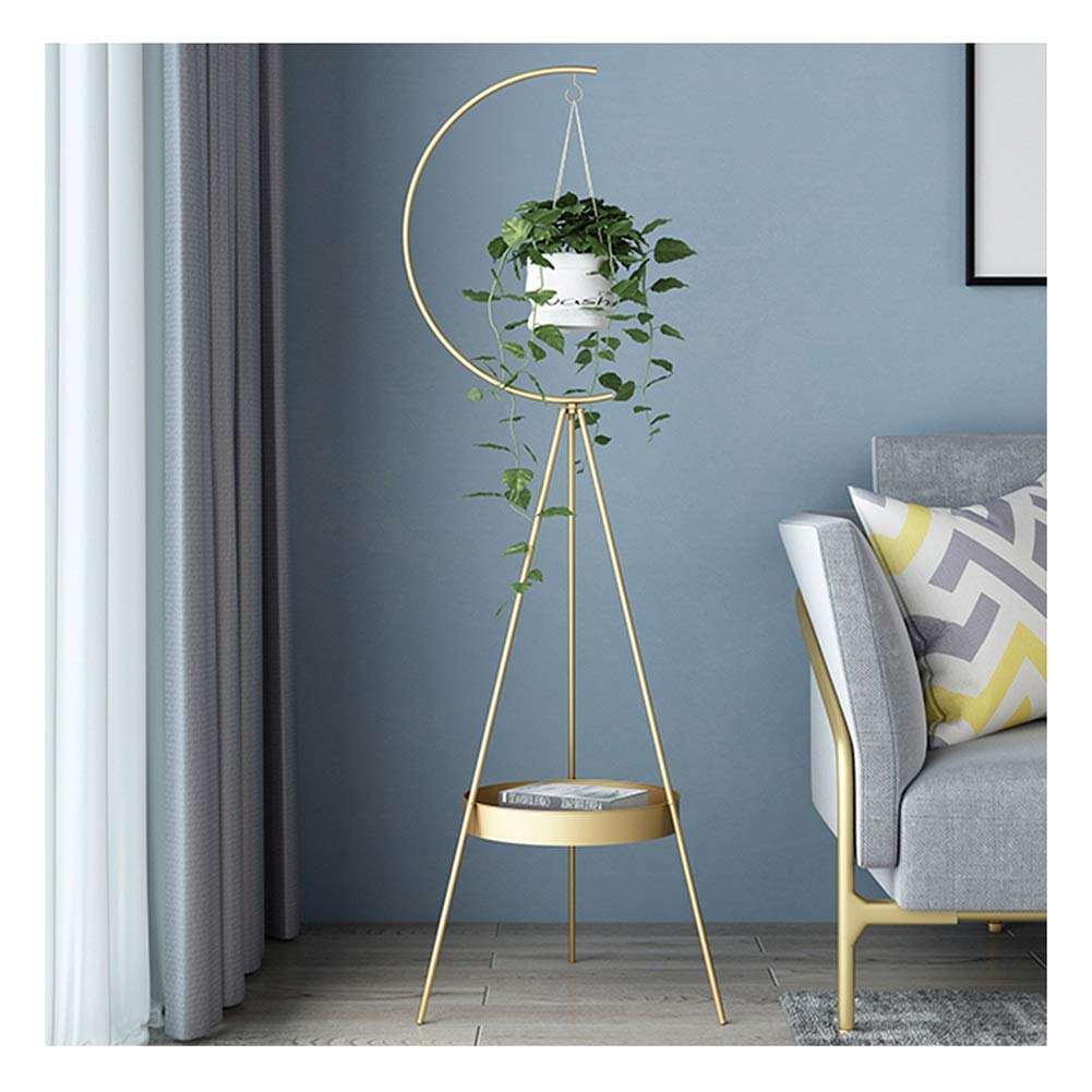 Nordic Style Hanging Flower Pot Holder - Indoor Decorative Plant Stand for Home Decor, 2 Styles (138cm x 45cm) - Perfect for Living Room, Balcony & Office Plant Display