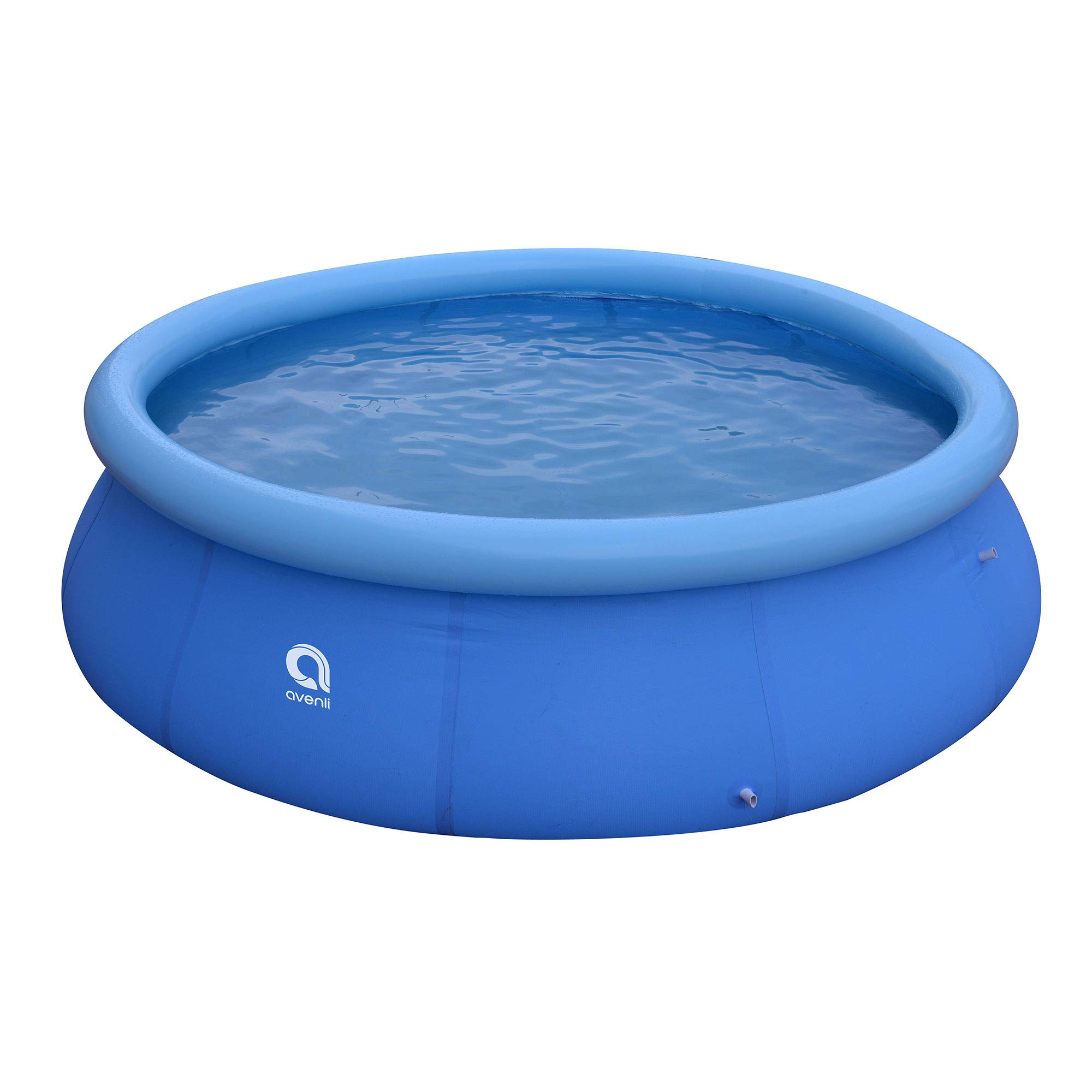 JLeisure Avenli 17808 12ft x 30in Inflatable Kiddie Pool - 2-3 Person Capacity, Quick Setup Above Ground Outdoor Swimming Pool for Kids (2 Pack) - Perfect for Backyard, Summer Fun, and Family Water Play
