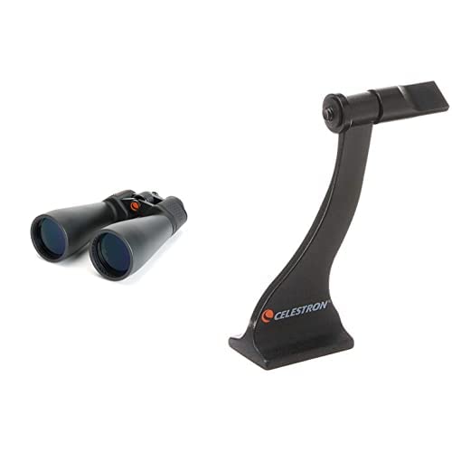 Celestron SkyMaster Giant 15x70 Astronomy Binoculars with Tripod Adapter & Case - High Power Binoculars for Stargazing, Bird Watching, Hunting & Travel - Includes 93524 Roof/Porro Tripod Adapter (Black)