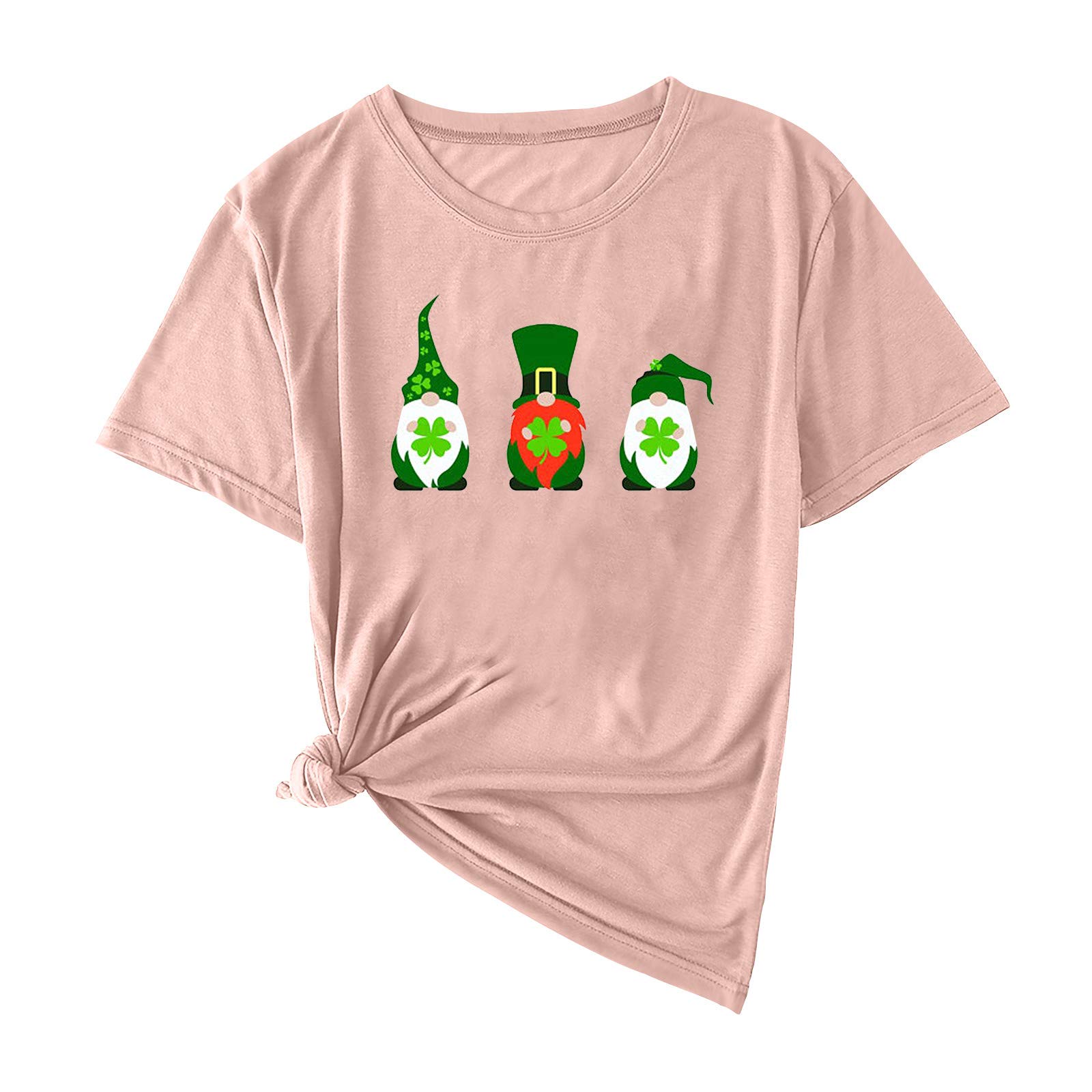 Funny St. Patrick's Day Graphic Women's T-Shirt - Short Sleeve Casual Top for Spring & Summer - Perfect for Parties, Festivals and Everyday Wear