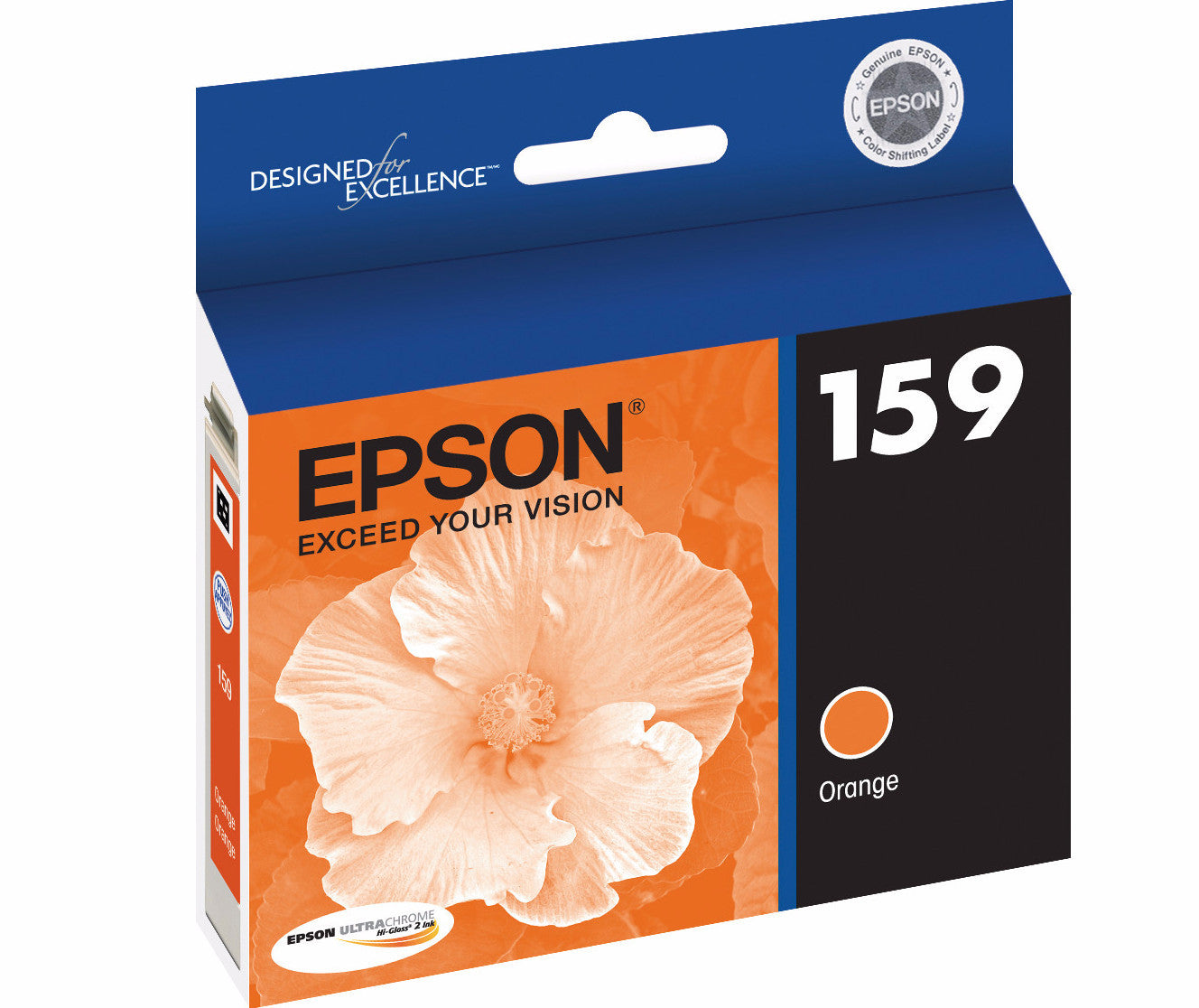 Epson T159920 R2000 Orange Ink Cartridge (159) - High-Quality Replacement Ink for Photo Printing, Art Projects & Office Use