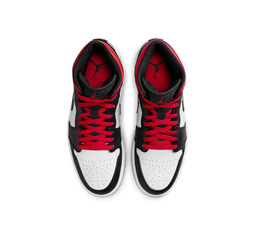 Original Air Jordan 1 Mid Sneakers for Men - Retro Basketball Shoes with Nike Air Cushioning - Perfect for Streetwear, Gym & Casual Outfits