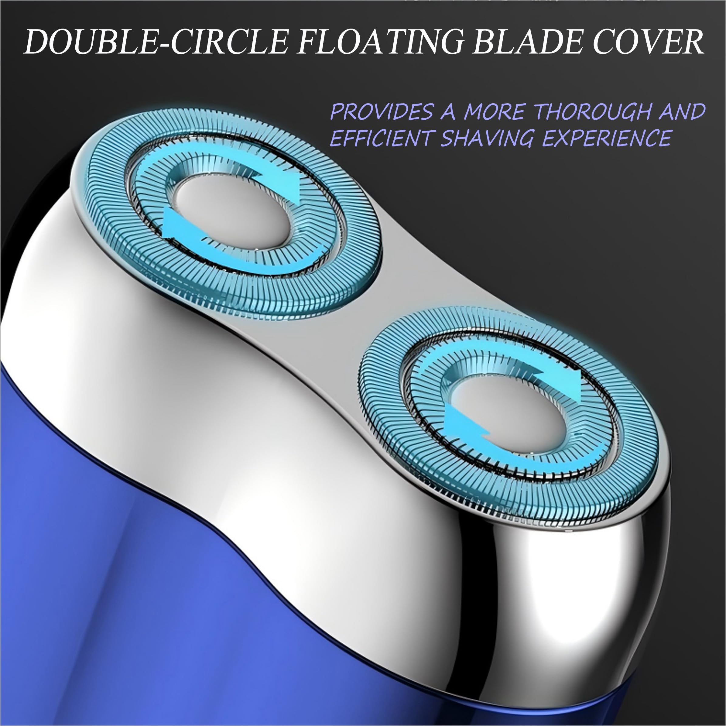 2025 New Mini Dual-Head Electric Shaver - Portable Rechargeable Travel Razor for Men, Washable Waterproof Shaving Machine - Perfect for Home, Car, Gym & Business Trips | Compact Pocket Size Design for On-the-Go Grooming