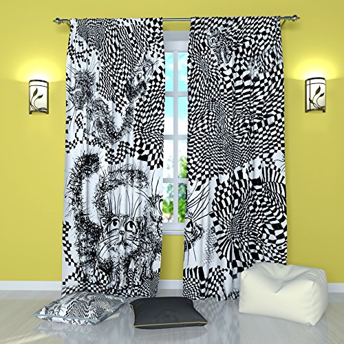 Black White Curtains 17