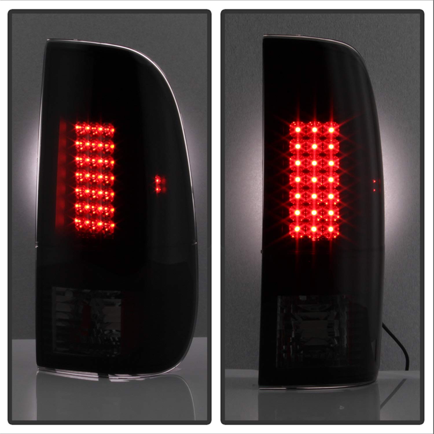 Spyder Auto ALT-YD-FF15097-LED-BSM Black Smoke LED Tail Lights for Ford - Upgrade Your Vehicle's Style & Safety (Perfect for Night Driving & Custom Car Builds)