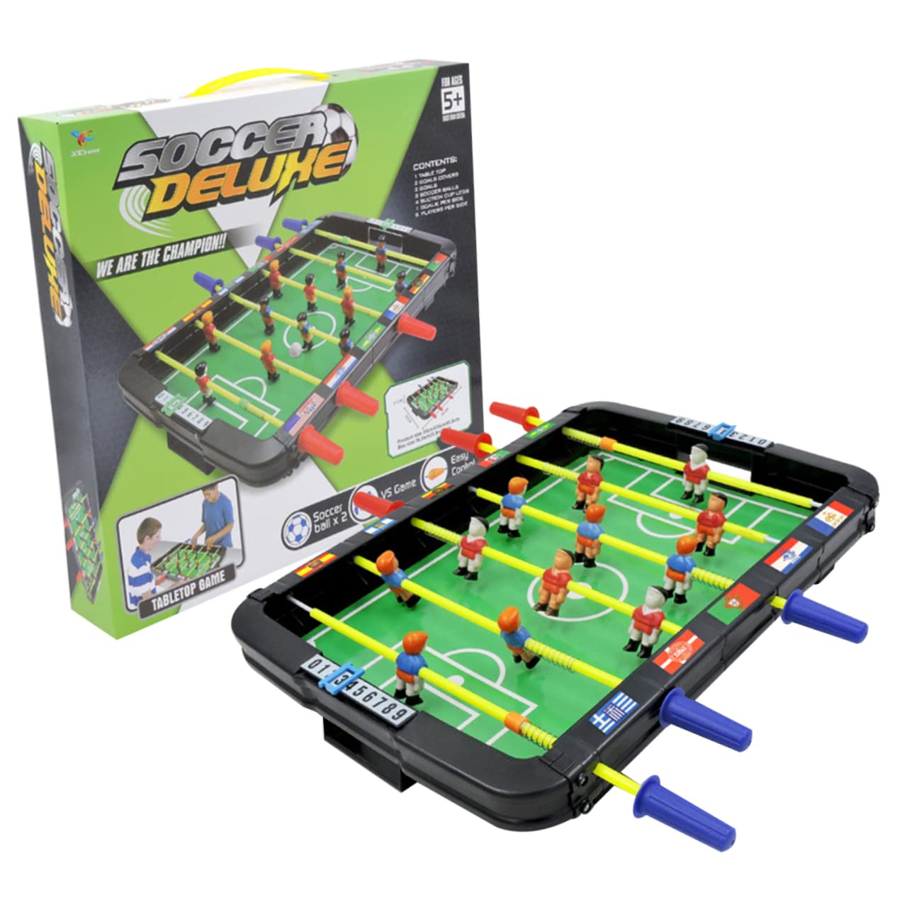 BESPORTBLE Mini Foosball Table Game - Durable Sports Toy for Kids & Family Fun