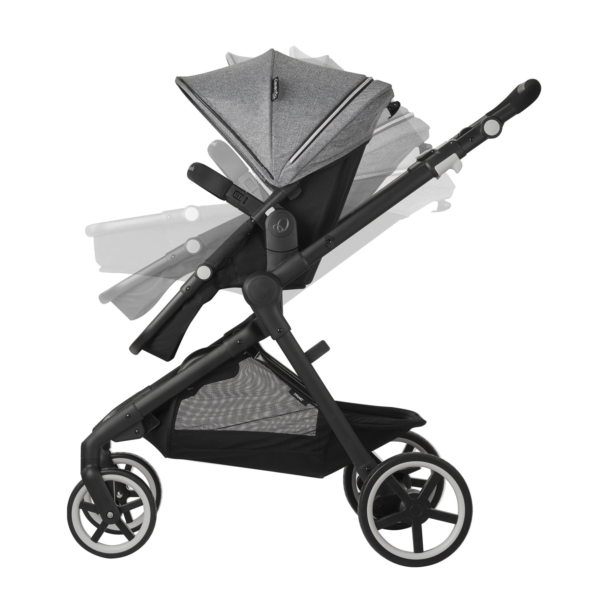 Evenflo Gold SensorSafe Pivot Xpand Travel System - Lightweight Stroller & Car Seat Combo for Newborns to Toddlers | Perfect for Shopping, Travel & Daily Walks