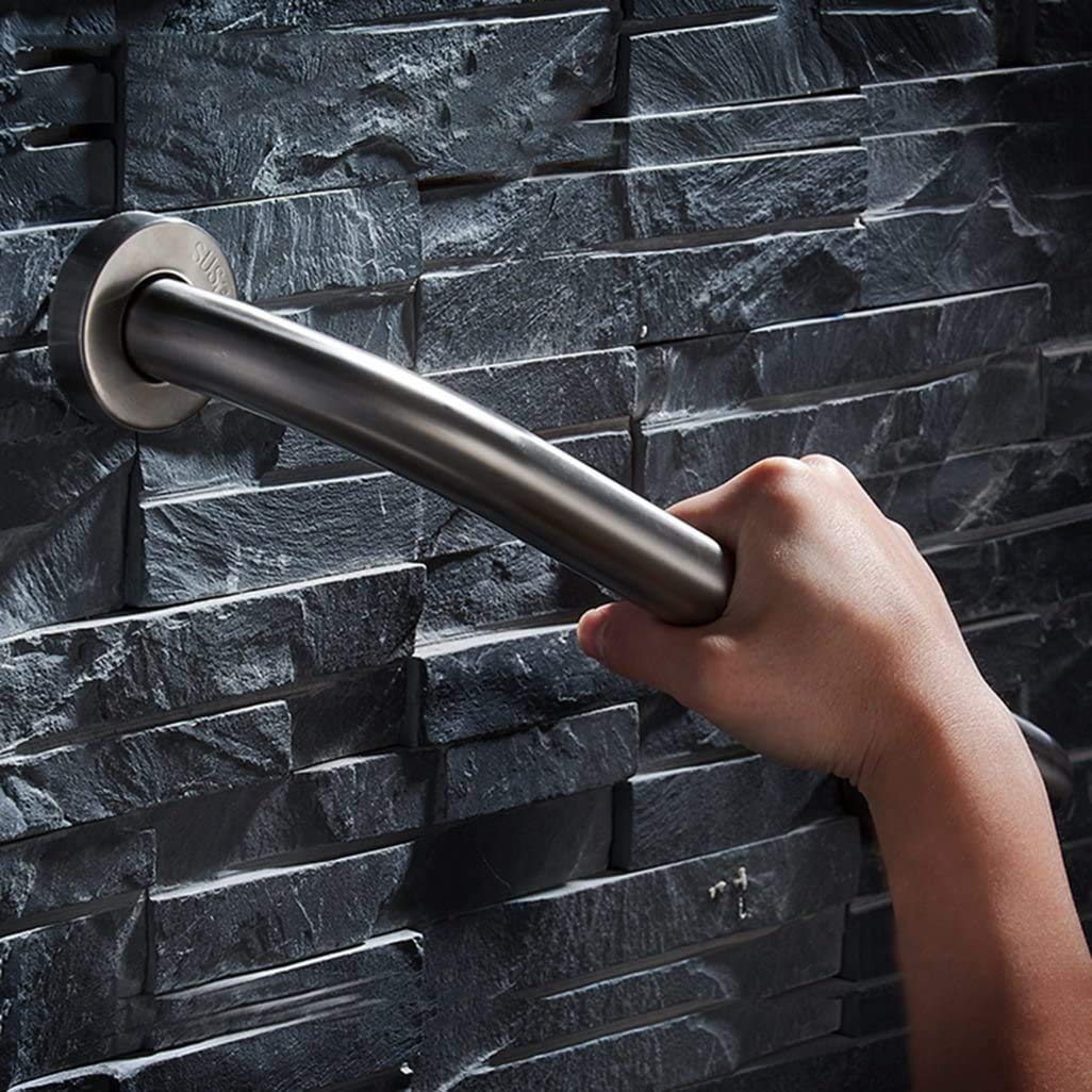 304 Stainless Steel Bathroom Safety Handrail - Non-Slip Shower Handle & Towel Rail for Elderly, Disabled & Pregnant Women - ADA Compliant Toilet & Bathtub Grab Bar (Perfect for Wet Areas, Accessible Bathrooms & Senior Safety)