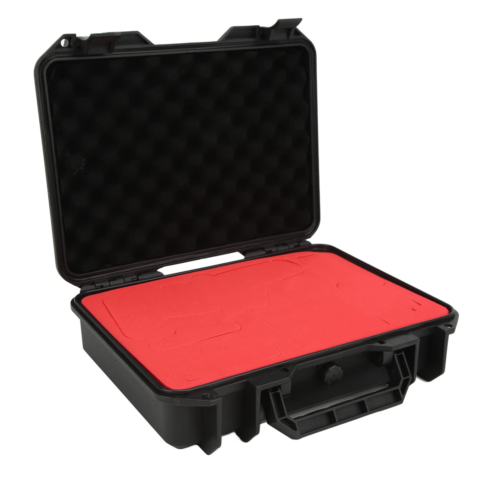 Waterproof Hard Shell Carrying Case for OM 5 Fill Light - Durable PP Storage Box for Camera, Phone Clip, Tripod, Cables & Accessories - Perfect for Travel, Outdoor Photography & Equipment Protection