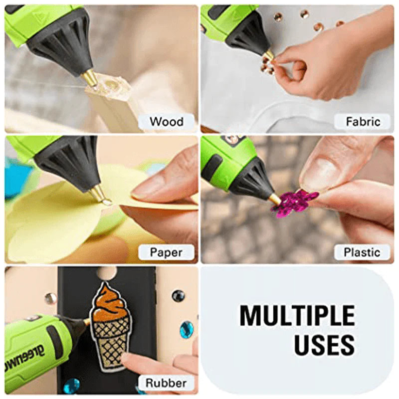 24-Piece Full-Size Glue Sticks for Crafts, DIY Projects & School Supplies - Strong Adhesive, Non-Toxic, Washable - Perfect for Arts & Crafts, Scrapbooking, Classroom Activities