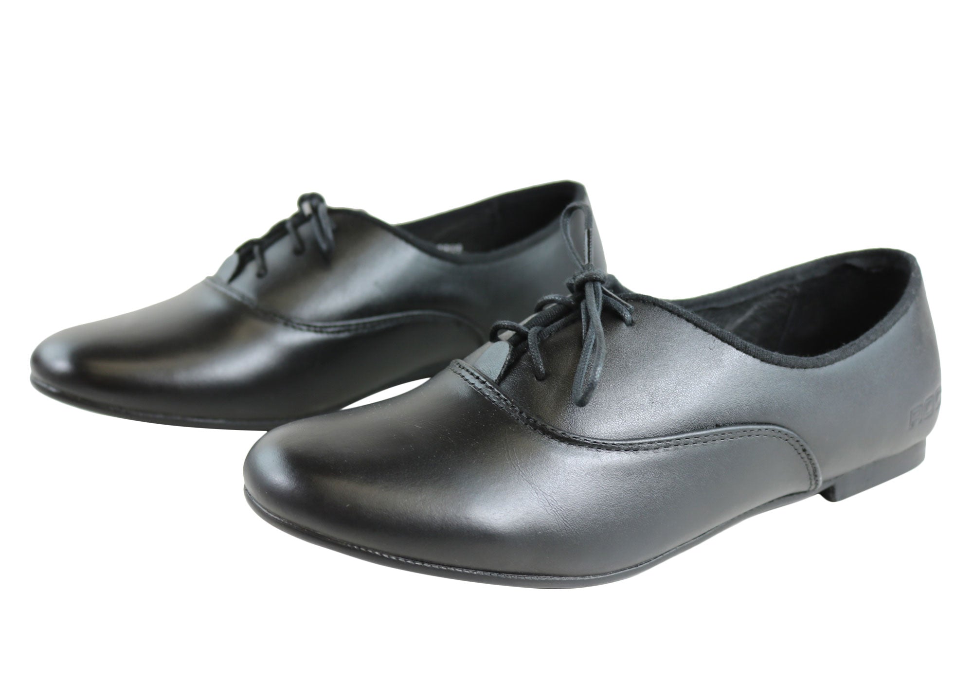 Roc Fanfare Senior Women's & Older Girls' Leather School Shoes - Comfortable & Stylish for Class, Work & Daily Wear
