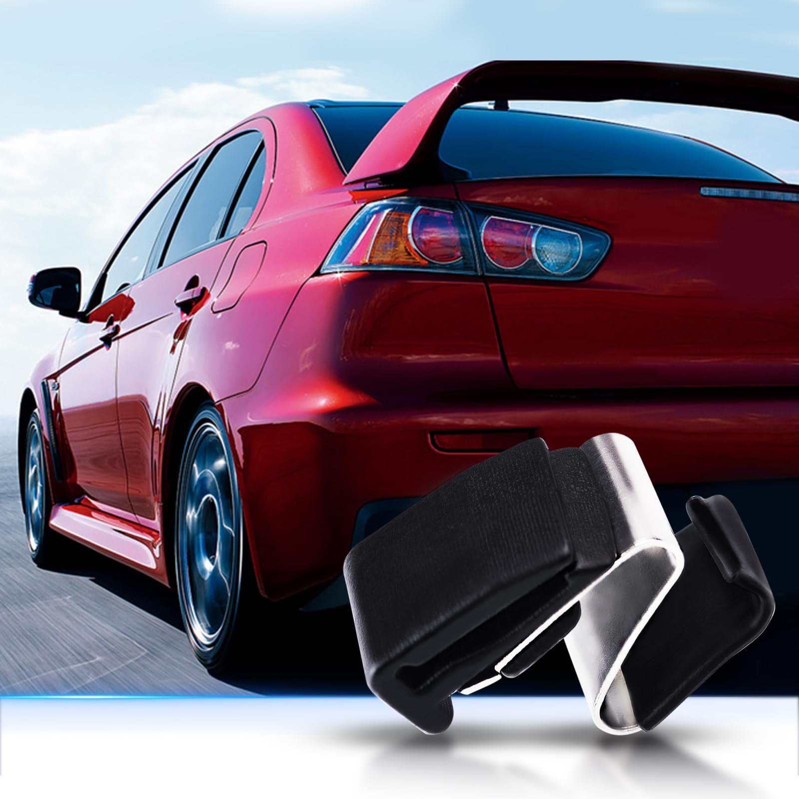 MB642442 Fuel Gas Lid Door Spring Clip - Compatible with Mitsubishi Lancer, Mirage, Outlander | Durable Replacement Part for Fuel Tank Door Cover | Perfect for DIY Car Repairs & Maintenance